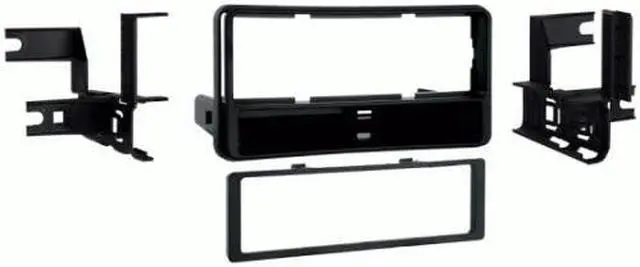 Alt view image 4 of 4 - Metra 99-8238 Single DIN Stereo Installation Dash Kit for 2012-up Toyota Yaris