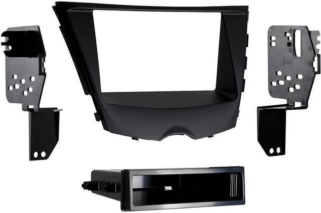 Alt view image 3 of 5 - Metra 99-7350B Matte Black Single DIN Stereo Dash Kit for 12-up Hyundai Veloster