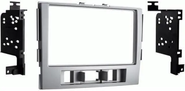 Alt view image 4 of 5 - Metra 95-7361S Double DIN Dash Kit for 2010-2012 Hyundai Santa Fe w/ Factory Nav