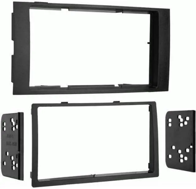Alt view image 7 of 8 - Metra 95-9009 Double DIN Installation Kit for 2004-up VW Touareg Vehicles