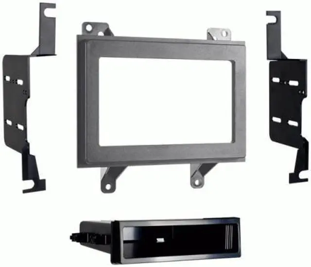 Alt view image 3 of 3 - Metra 99-3045G Single/Double DIN Stereo Dash Kit for Select 1994-97 GM Vehicles