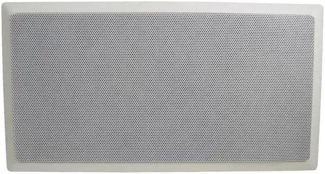 Alt view image 7 of 7 - White 2-Way 6.5" inch 100 Watt 100W 6 Ohms In-Wall Center Channel Speaker 6-1/2"