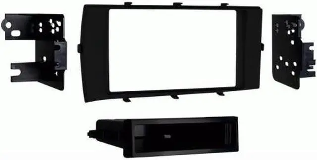 Alt view image 7 of 7 - Metra 99-8239B Single DIN Install Dash Kit for 2012-up Toyota Prius C Vehicles