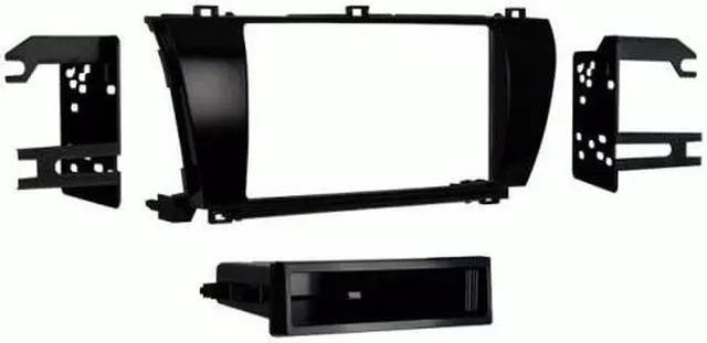 Alt view image 4 of 5 - Metra 99-8245CHG Single DIN Stereo Dash Kit for 2014-up Toyota Corolla Vehicles