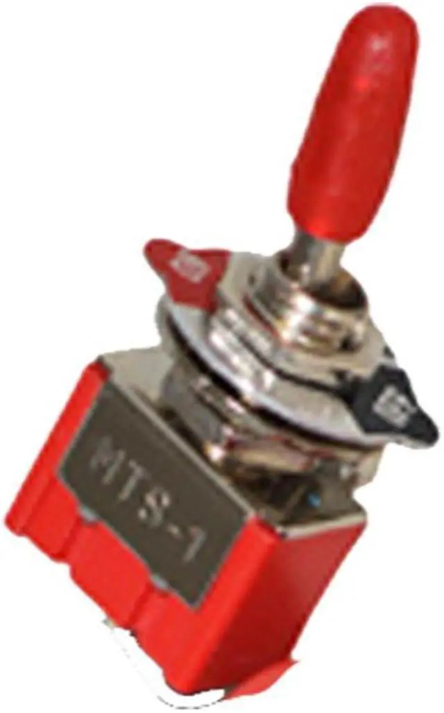 Alt view image 4 of 5 - MTS-1 Heavy Duty Pre Wired 6A 12V DC On/Off Toggle Switch Control (20/pack)