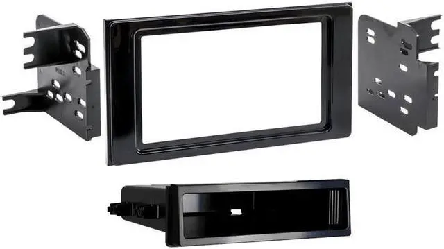 Alt view image 4 of 4 - Metra 99-8264HG Single DIN with Pocket Dash Kit for 2016-Up Toyota Prius/Prime