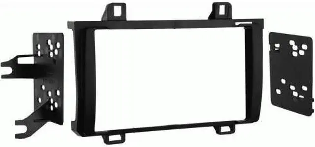 Alt view image 4 of 6 - Metra 95-8224 Double DIN Installation Dash Kit for 2009 Toyota Matrix and Pontiac Vibe