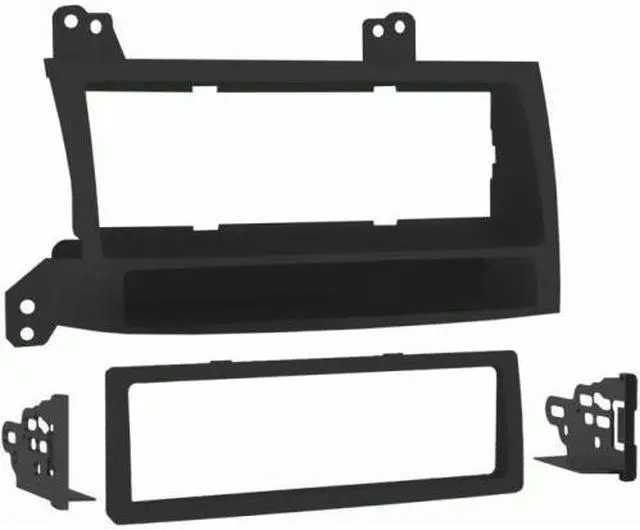 Alt view image 5 of 6 - Metra 99-7333 Single DIN Installation Dash Kit for 2009-up Hyundai Sonata (Black)