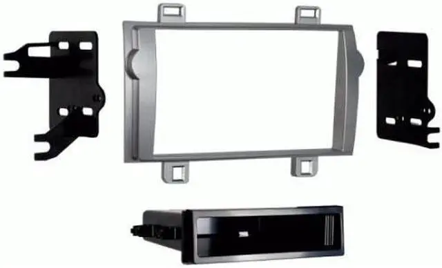 Alt view image 5 of 5 - METRA 99-8237S 2011 - 2012 Toyota Matrix Single DIN Installation Kit