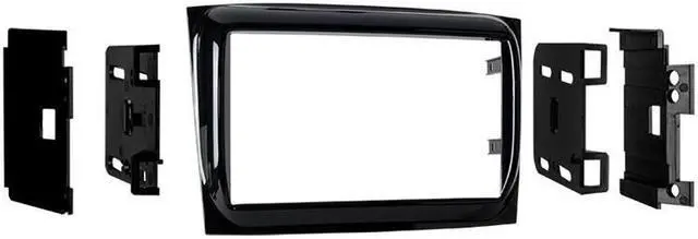 Alt view image 4 of 5 - Metra 95-6531HG Black Double DIN Stereo Dash Kit for 2015-up Ram Promaster City