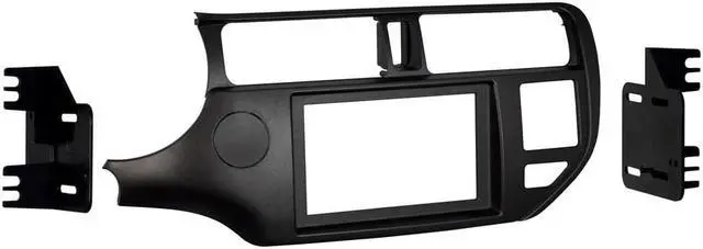 Alt view image 3 of 3 - Metra 95-7353CH Double Din Installation Dash Kit for 2012-Up for Kia Rio