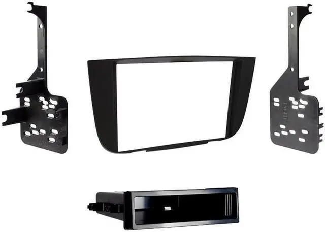 Alt view image 4 of 5 - Metra 99-8260B 1 or 2 DIN Dash Kit for Select Toyota Highlander '01-'07 (w/ NAV)