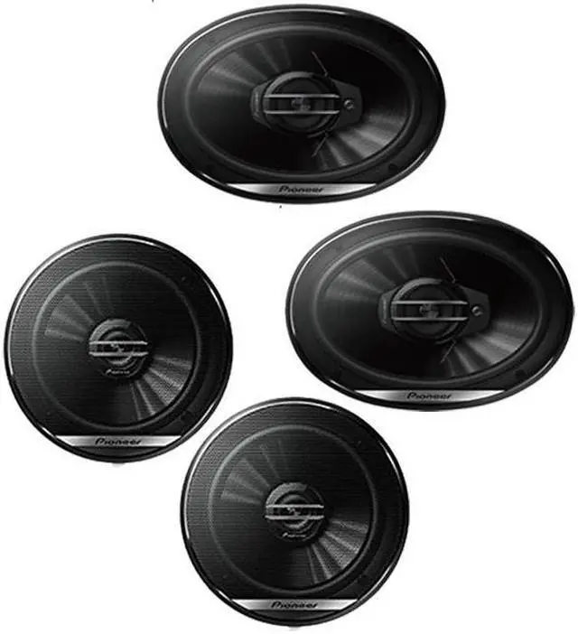Alt view image 4 of 5 - Pioneer TS-G6930F TS-G1620F 6"x9" 3-Way / 6.5" 2-Way Coaxial Car Speakers Combo