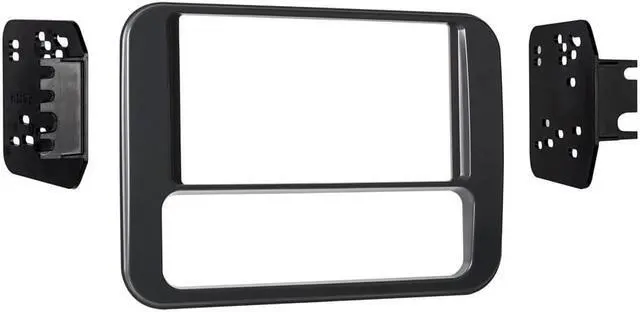Alt view image 5 of 6 - Metra 95-3312G Gray Double DIN Stereo Dash Kit for 1993-2002 Pontiac Firebird