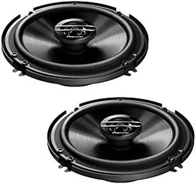 Alt view image 3 of 3 - Pioneer (2 Pairs) TS-G1620F 6.5" 2-Way Coaxial Speakers 300W Max 40W Nom 6-1/2"