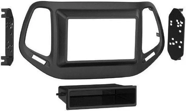 Alt view image 2 of 2 - Metra 99-6545B 1 or 2-Din Dash Kit 2017.5-up Jeep Compass(Sport trim)