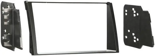Alt view image 5 of 5 - Metra 95-7337B Double DIN Installation Dash Kit for 2010 Kia Soul, Painted Matte Black to Match Factory Dash