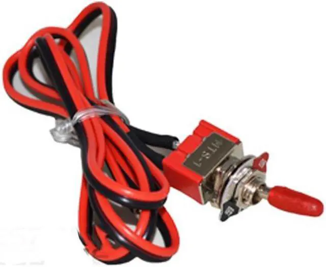 Alt view image 4 of 5 - MTS-1 Heavy Duty Pre Wired 6A 12V DC On/Off Toggle Switch Control (10/pack)