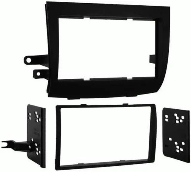 Alt view image 6 of 9 - METRA 95-8208 D-DIN DASH INSTALLATION KIT FOR 2004-2010 TOYOTA SIENNA VEHICLES