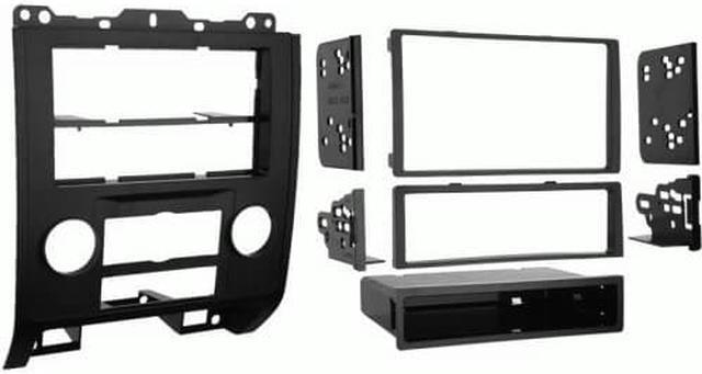 Alt view image 5 of 10 - Metra 99-5814 Single or Double DIN Installation Kit for 2008-up Ford Escape/Mercury Mariner (Black)