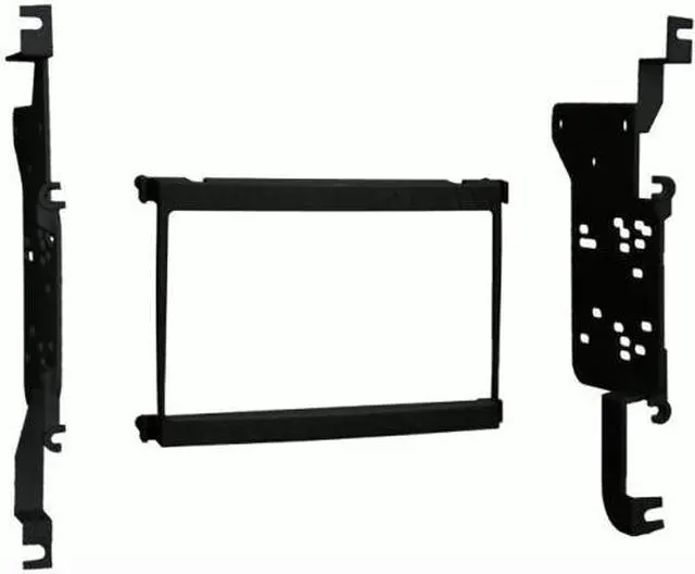 Alt view image 5 of 6 - Metra 95-8157B (Black) Double DIN Installation Kit for 1992-2000 Lexus SC300 and SC400