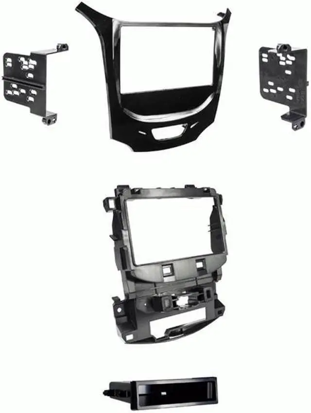 Alt view image 2 of 2 - METRA 99 3020HG ISO Single DIN Installation Kit Chevy(R) Cruze 2016 Up