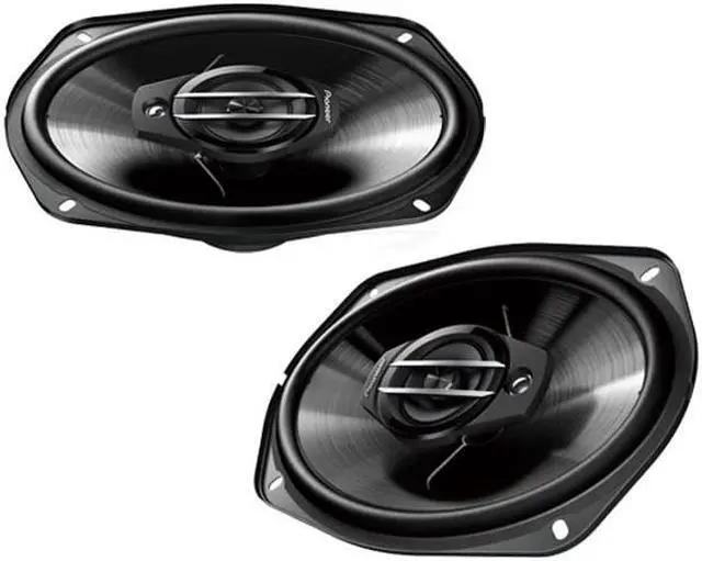 Alt view image 3 of 5 - Pioneer (2 Pairs) TS-G6930F 6" x 9" 3-Way Coaxial Car Speakers 400 Watts 4 ohm