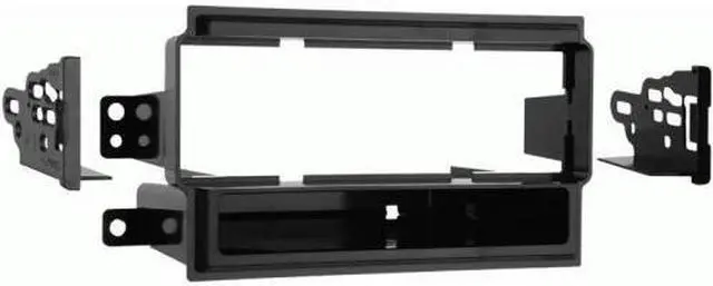 Alt view image 6 of 7 - Metra 99-7405 Single DIN Installation Kit for 2004-2008 Nissan Titan (Base Model Only) (Black)