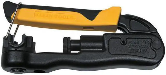 Alt view image 5 of 17 - Klein Tools VDV211-063 Multi-Connector Compression Crimper-Lateral