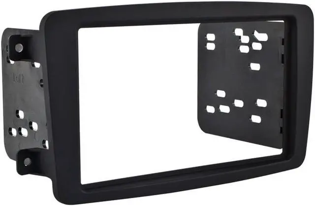 Alt view image 5 of 6 - Metra 95-8722B Black Double DIN Stereo Dash Kit for Select 2001-2006 Mercedes