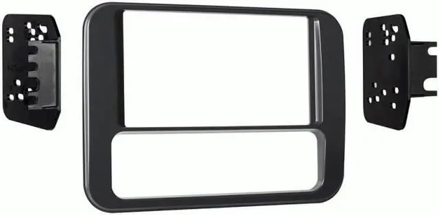 Alt view image 6 of 6 - Metra 95-3312G Gray Double DIN Stereo Dash Kit for 1993-2002 Pontiac Firebird