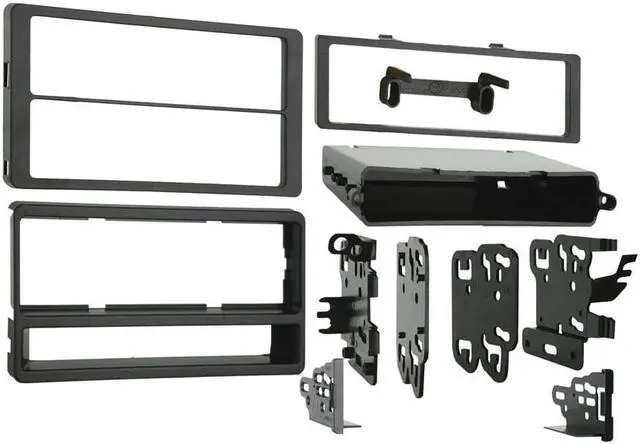 Alt view image 8 of 8 - METRA 99-8205 DIN INSTALLATION KIT FOR 2003 - 2008 TOYOTA MATRIX / PONTIAC VIBE