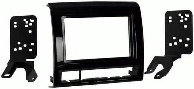 Alt view image 6 of 7 - 2012-Up Toyota Tacoma DDIN In-Dash Kit  Black