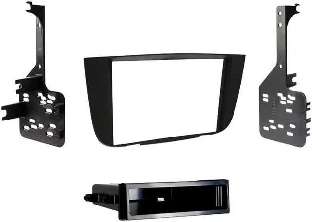Alt view image 5 of 5 - Metra 99-8260B 1 or 2 DIN Dash Kit for Select Toyota Highlander '01-'07 (w/ NAV)
