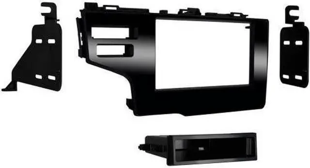 Alt view image 4 of 4 - Metra 99-7883HG High Gloss Single DIN Stereo Dash Kit for 2015-up Honda Fit