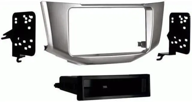 Alt view image 7 of 10 - Metra 99-8159S Single/Double DIN Install Dash Kit for 2004-09 Lexus RX - Silver