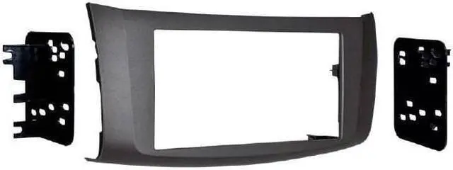 Alt view image 5 of 6 - Metra 95-7618G Double DIN Install Dash Kit for 2013-up Nissan Sentra - Gray