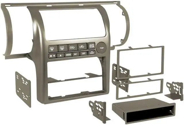 Alt view image 9 of 9 - METRA 99-7604T SINGLE / DOUBLE DIN DASH INSTALL KIT FOR 2003-2004 INFINITI  G35