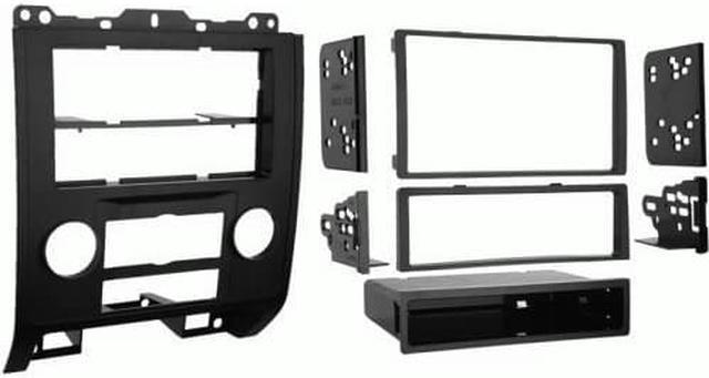 Alt view image 6 of 10 - Metra 99-5814 Single or Double DIN Installation Kit for 2008-up Ford Escape/Mercury Mariner (Black)