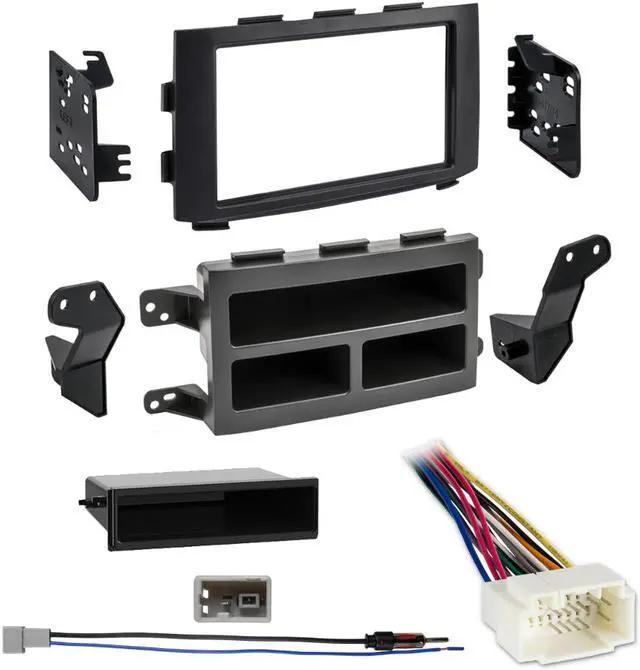 Alt view image 4 of 4 - Metra 99-7819 1-2DIN Dash Kit Combo for 2006-2008 Honda Pilot with Factory Nav