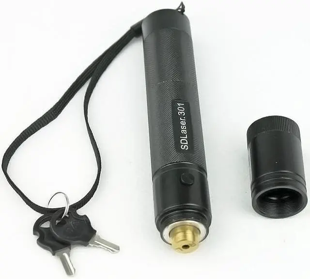 Alt view image 4 of 7 - Laser 301 High Power 200mW 532nm Laser Pointer Flashlight Green Laser Light Pen