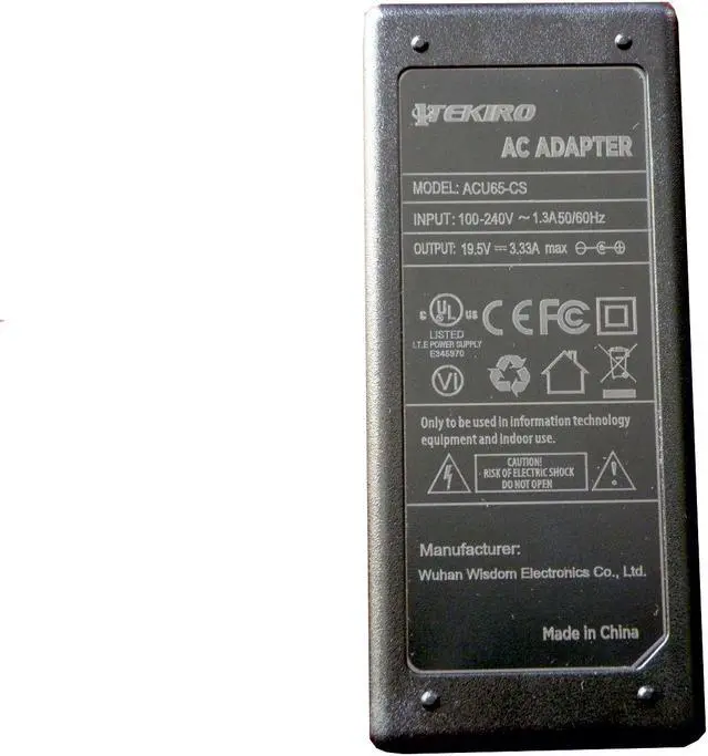 Alt view image 3 of 5 - iTEKIRO AC Adapter Charger for Dell Vostro 3460, 3555, 3560, V131, 13 M1340, 14 L421X, 15 L501X, 15 L502X, 15 L521X