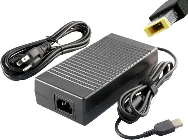 Alt view image 2 of 6 - 230WLNSQ AC Adapter for Lenovo Legion Y920-17IKB 80YW; ThinkPad P1 20Y3, P15 20ST 20SU 20YQ, P17 20SN 20SQ 20YU, P53 20QN 20QQ, P70 20ER 20ES, P71 20HK, P72 20MB, P73 20QR 20QS, T15g 20UR 20YS
