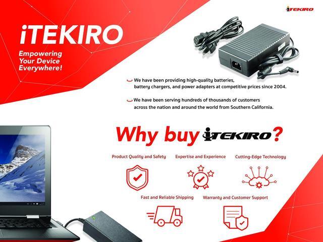 Alt view image 6 of 6 - AC Adapter for Teclast F16 Pro, KUU Yepbook 15.6", CHUWI LapBook Air / DaySky V14 V14S V14SS / TOPOSH ?T5095256P 14.1", Ematic EWT116 EWT125 EWT116BL EWT116WH EWT125SL, CB36-120300WA GM39-120300-5A