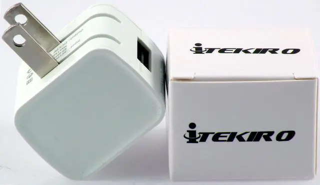 Main image of iTEKIRO 5V 1A Mini USB AC Wall Charger for Smartphones (Android Phone, Windows Phone, iPhone), GPS, MP3 MP4 Players, Digital Cameras, and Other USB Powered Devices with 5 Watt Input or Less