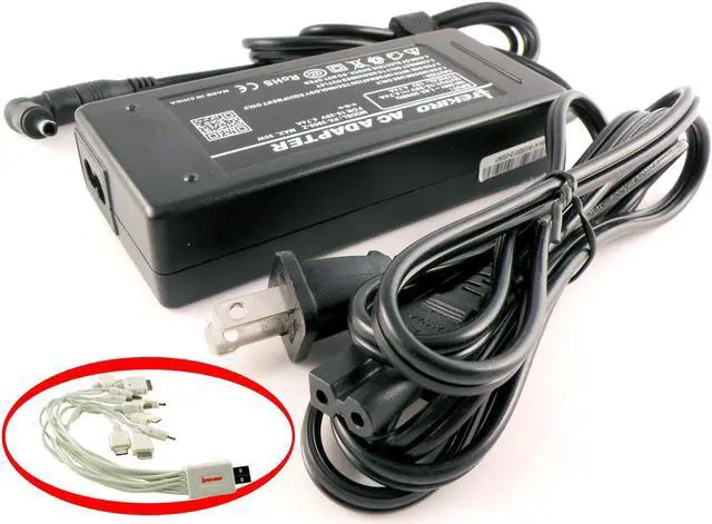 Main image of iTEKIRO 90W AC Adapter for HP AD9043-022G2, ADP-90WH D, H6Y88AA, H6Y89AA, H6Y90AA, HSTNN-CA13, HSTNN-DA13, HSTNN-LA13, PA-1650-32HE, PA-1650-34HE, PA-1900-32HE, PA-1900-34HE, PPP012D-S
