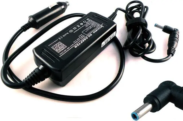 Alt view image 2 of 5 - iTEKIRO 45W Auto Car Charger for HP Pavilion 15-n201nr F5Y75UA, 15-n210dx F9H21UA, 15-n210us F5Y59UA, 15-n211dx F9H22UA, 15-n213ca F5W44UA, 15-n226nr G2V61UA, 15-n228us, 15-n258nr F5U90UA