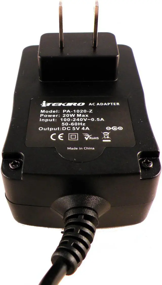 Alt view image 5 of 5 - iTEKIRO 6.5 Ft Wall Charger for Nextbook Flexx 8.9" (Flexx 9 NXW9QC132), 10.1" (Flexx 10 NXW101QC232), 11.6" (Flexx 11 NXW116QC264T), Ares 11.6" (Ares 11 NXA116QC164) 2-in-1 Tablet (Right Angle Tip)