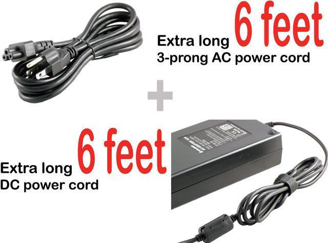 Alt view image 5 of 7 - iTEKIRO 150W AC Adapter for Asus 04G266009901 04G266009902 04G266009903 04G266009904 04G266009940 04G266009941; G53 G71 G72 G73 G74 GL503GE GL503VD GL503VM GL703GE GL703GI GL703VD VX5 VX7 (5.5 mm Tip)
