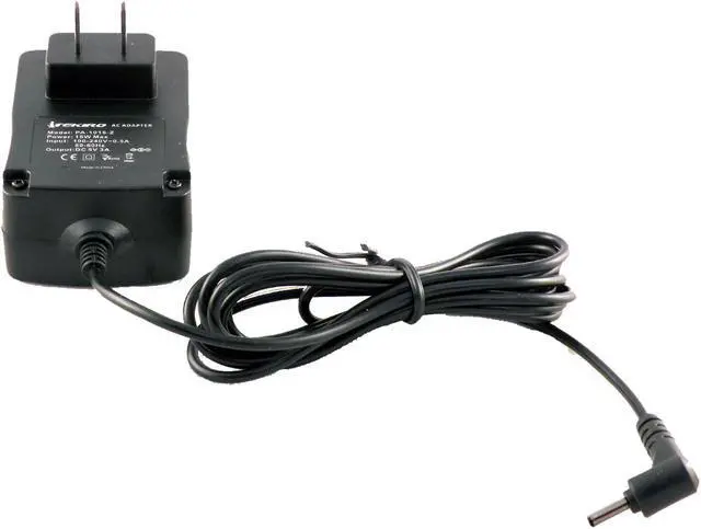 Alt view image 2 of 6 - iTEKIRO AC Wall Charger for Nextbook 10.1 Windows 8.1 NXW10QC32G 2-in-1 Tablet; Tanoshi 2-in-1 Kids Computer 10.1" HD TTBDB10-01P (6.5 Ft DC Cord Right Angle 90 Degree Tip)